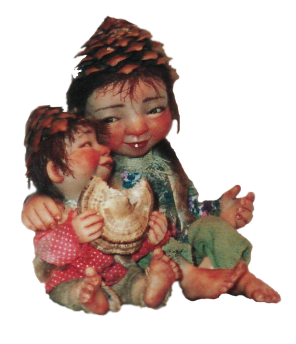 Коллекционная кукла Шишата, ручная работа, автор Людмила Двинина (фото, фотография) 